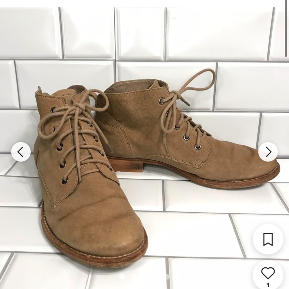 Sam Edelman Tan Leather Boots